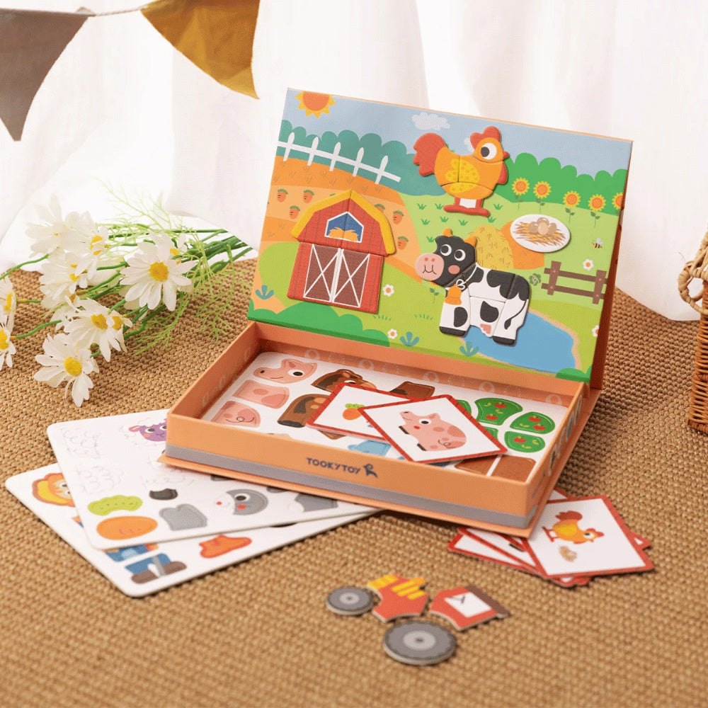 TookyToy - Magnetic Box - Farm