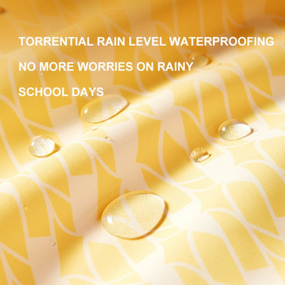 Mideer - Kids Raincoat with Hidden Bag Space - Wheat Yellow (M)