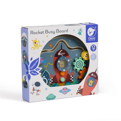 Classic World - Rocket Busy Board Play Set