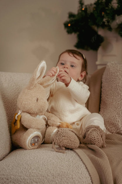 Little Dutch Activity Cuddle Baby Bunny Newborn Naturals