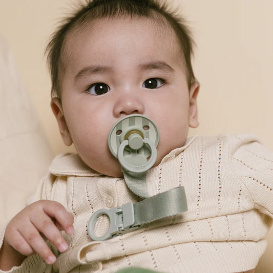 BIBS Colour Pacifier & Loop Clip Gift Set