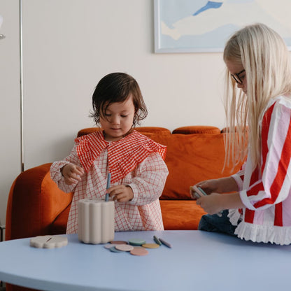Mushie Coin & Tube Sorting Set - Motherhood