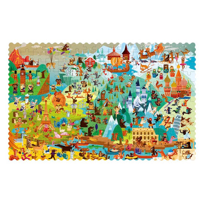 Mideer - Travel Around the World Puzzle - Classic Europe - 180pcs