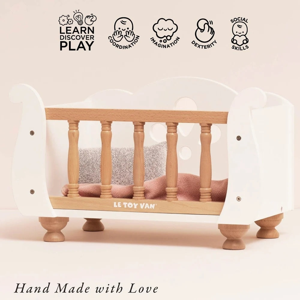 Le Toy Van - Dolls Wooden Cot
