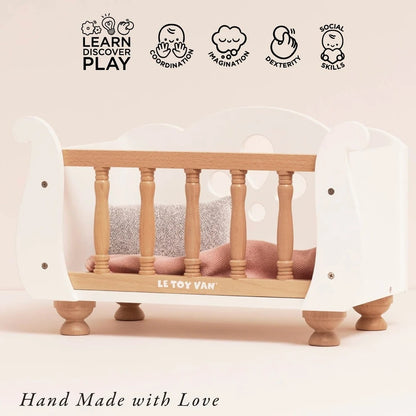 Le Toy Van - Dolls Wooden Cot