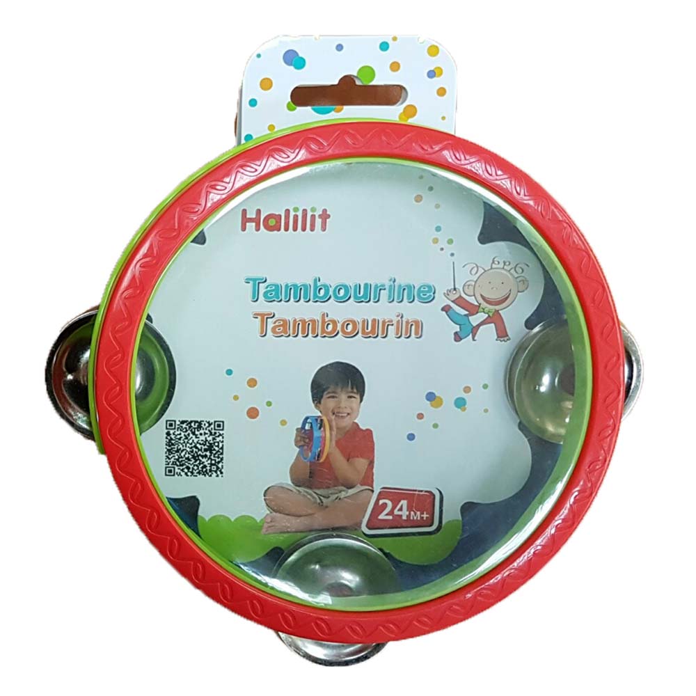 Halilit - Music Instrument for Babies & Toddlers - Multi-Coloured Tambourine