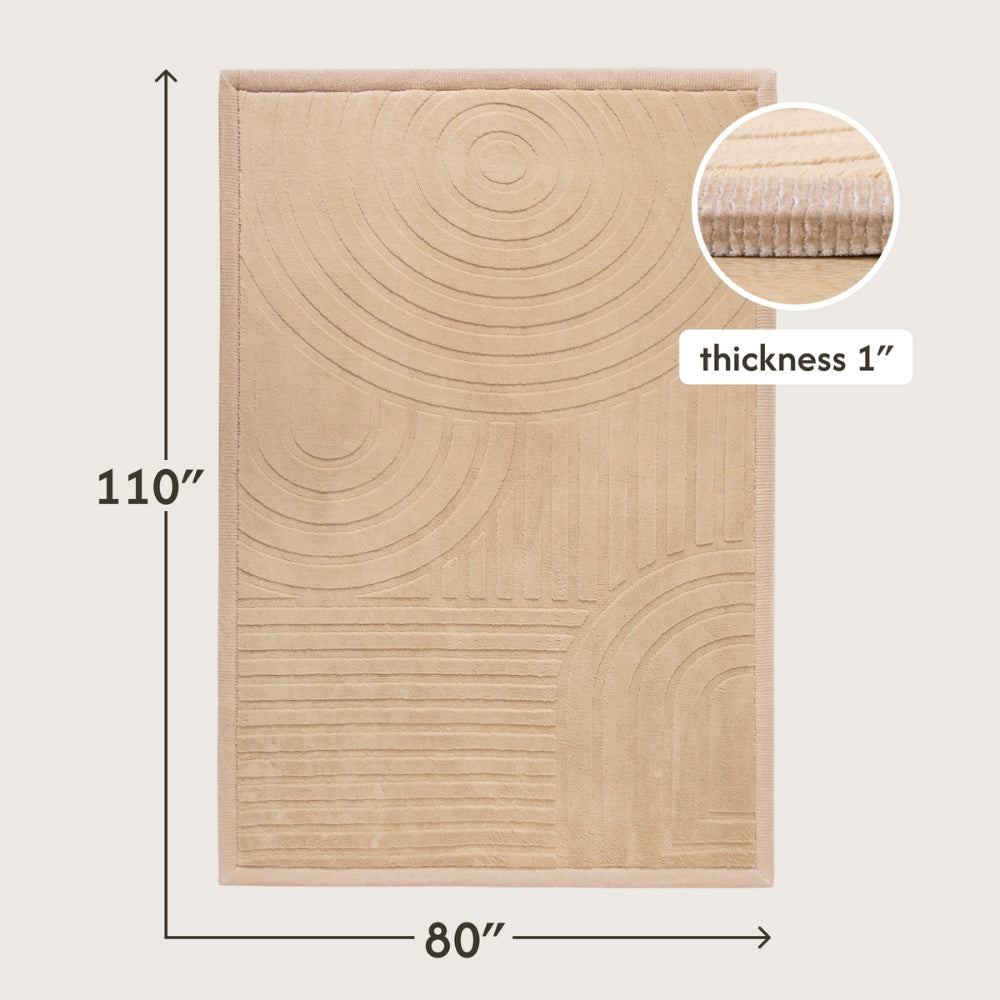 Hakuna Matte - CloudSoftRise Play Mat 3D Carpet - Arches 280 x 200 x 2.5 cm