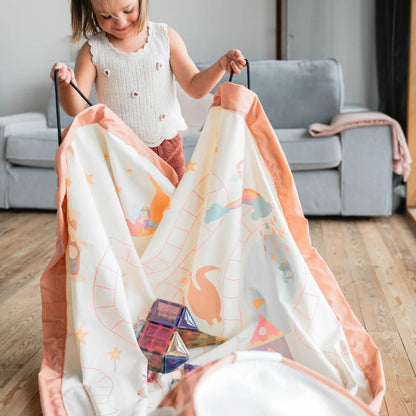 Play&Go - 2-in-1 Playmat & Toy Basket - Fairyworld