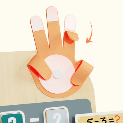 TopBright - Montessori Finger Counting Hand Math Toy - 44 Pieces