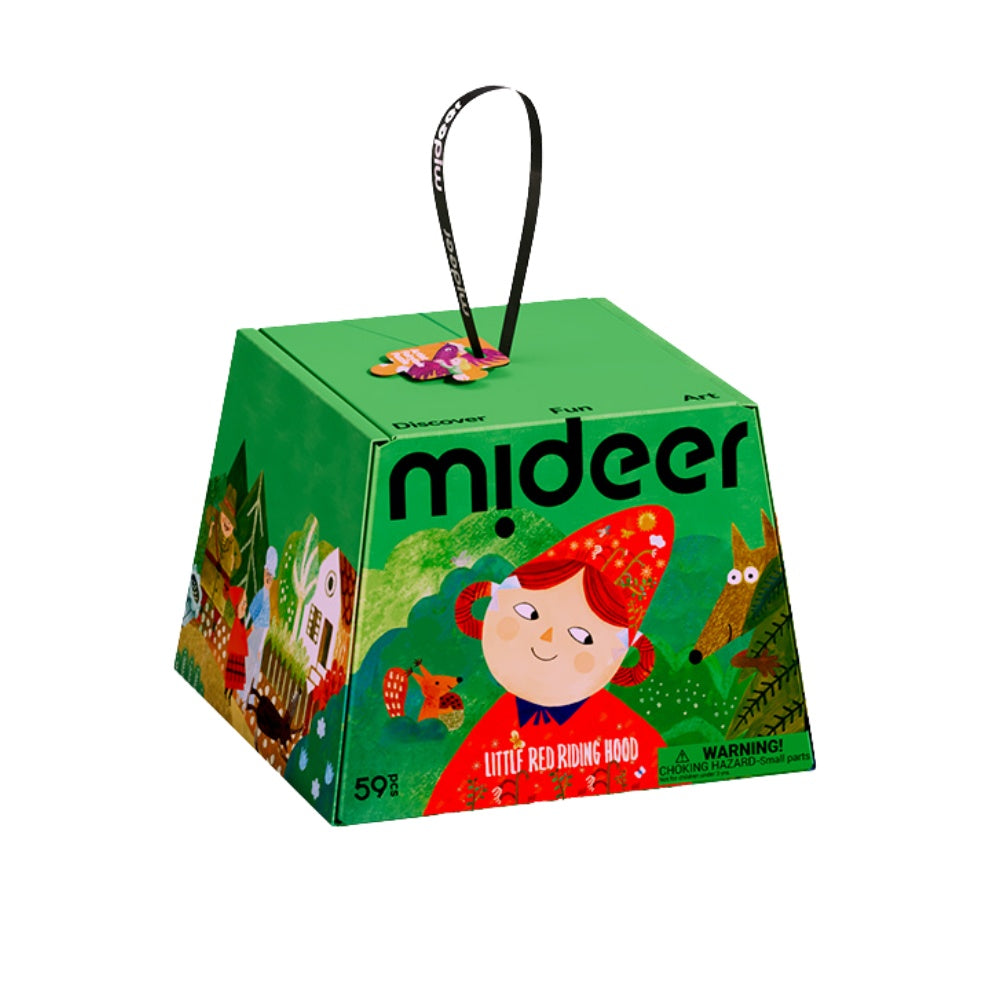 Mideer - Artist Fairytale Puzzle: Little Red Riding Hood 59pcs