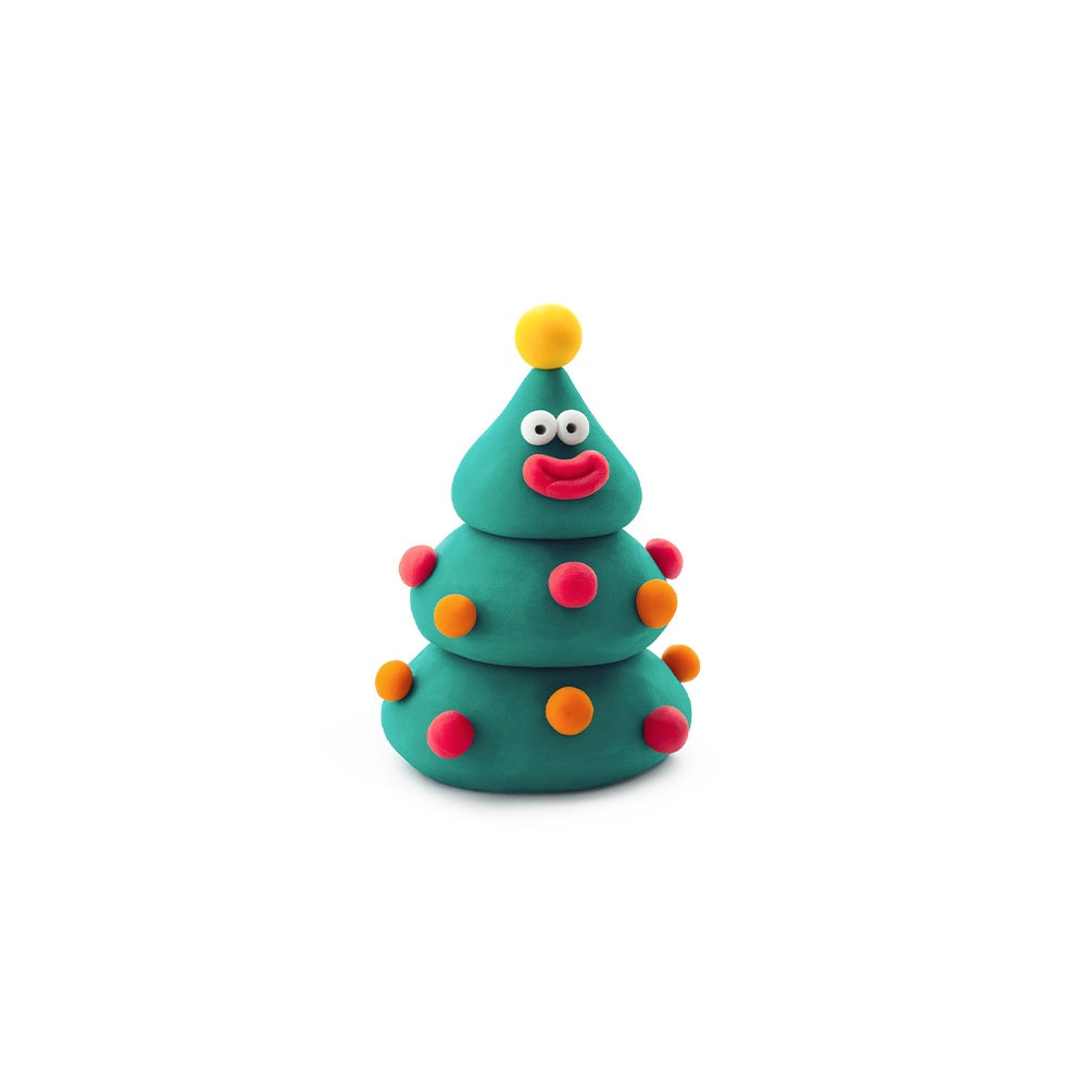 Hey Clay - Modelling Air-Dry Clay with Fun Interactive App - Winter Holidays, 15 cans-**