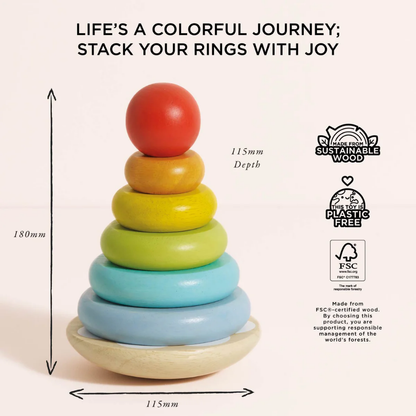 Le Toy Van - Rainbow Stacking Tower
