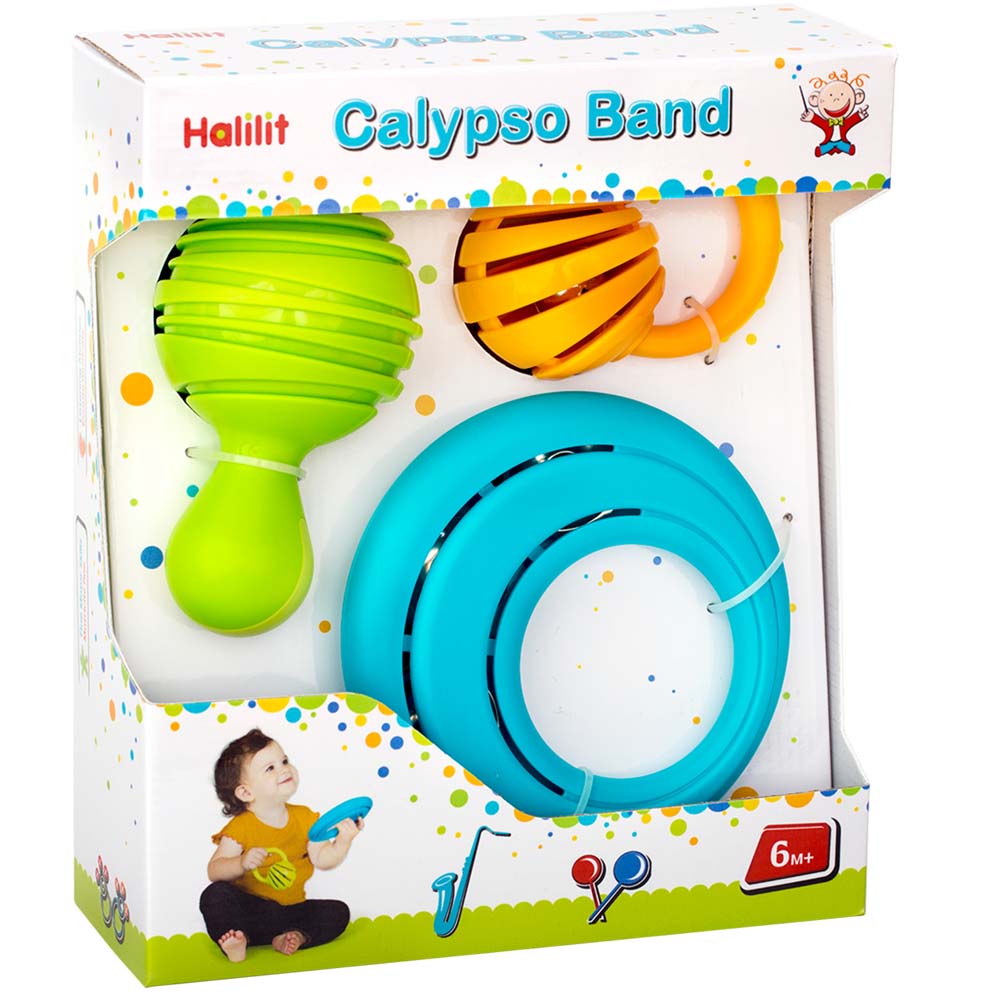 Halilit - Music Instrument for Babies & Toddlers - Calypso Band Set of 3 -**