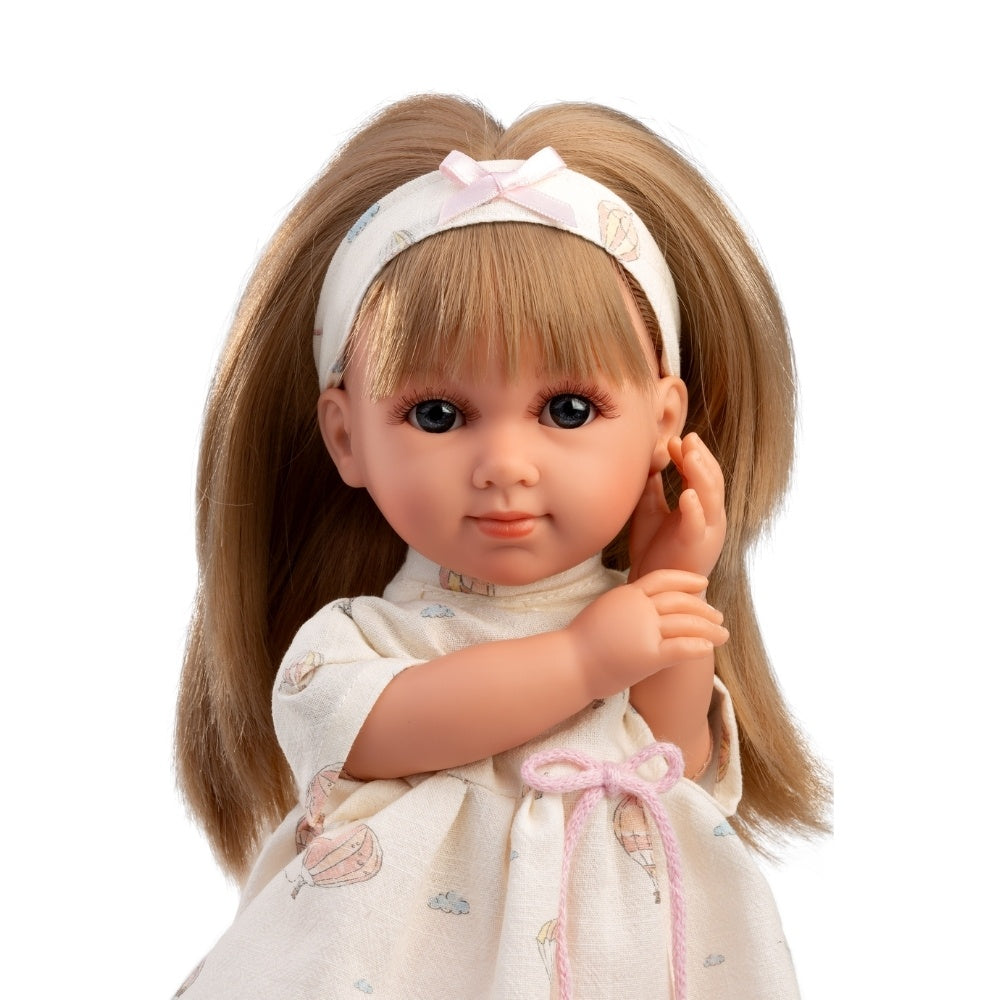 Llorens - Baby Girl Doll with Outfit & Accessories: Elena - 35cm