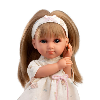 Llorens - Baby Girl Doll with Outfit & Accessories: Elena - 35cm