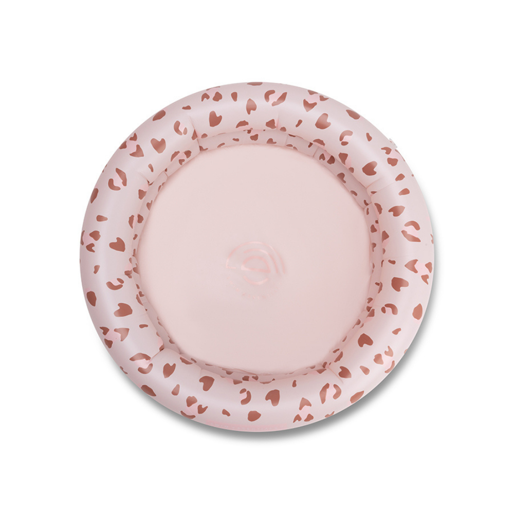 Swim Essentials - Baby Paddle Pool - Old Pink Leopard 60cm
