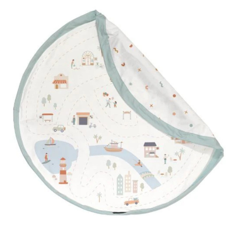 Play&Go - 3-in-1 Playmat & Toy Bag - Citymap
