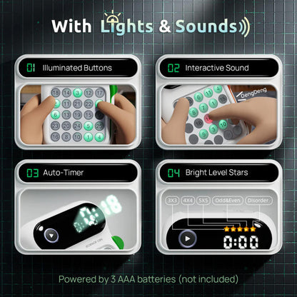 TopBright - Speed Number 3-in-1 STEM Brain Training Game for Kids