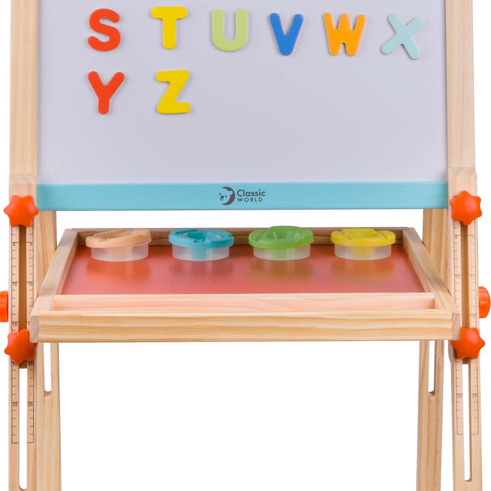 Classic World - Multi-Functional Art Easel & Blackboard - 54 x 45 x 113cm