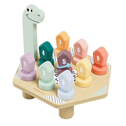 TopBright - Dino Twist Game - Color Number Matching Pattern Toy for Toddlers