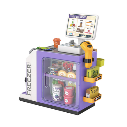 Cogo - Pretend & Play Grocery Store with Lights & Sound Effects - 46 Pieces - Motherhood