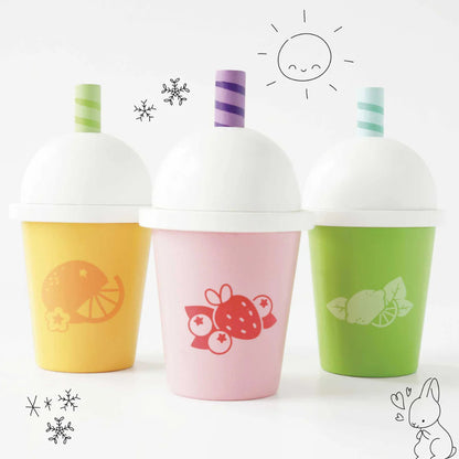 Le Toy Van - Wooden Take Away Smoothie Trio - 3pcs