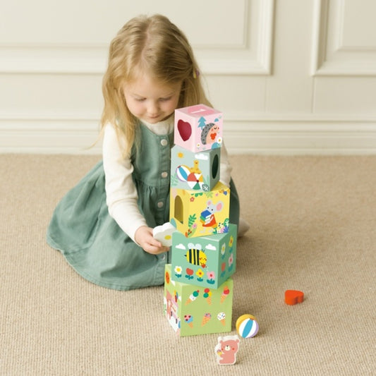 Classic World - Forest Stacking Cubes