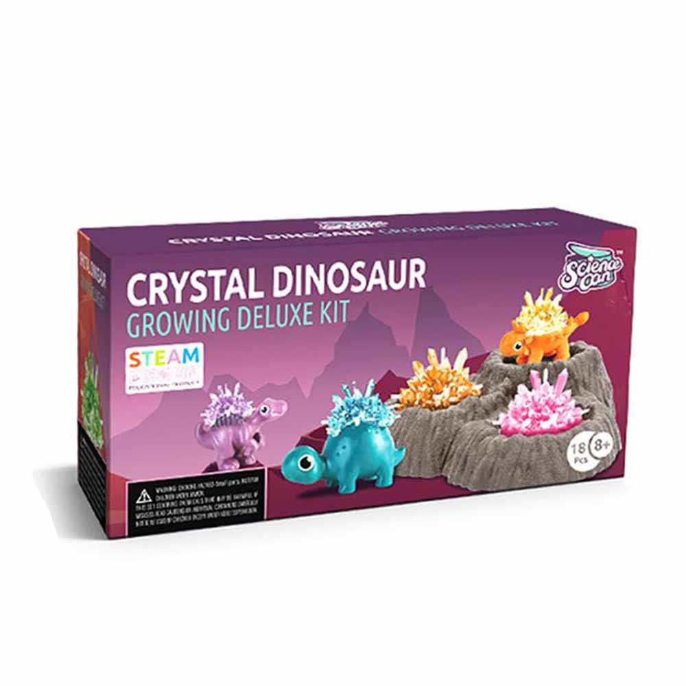 TopBright - Crystal Growing Kit for Kids - Science Experiment Deluxe Gift Dinosaur