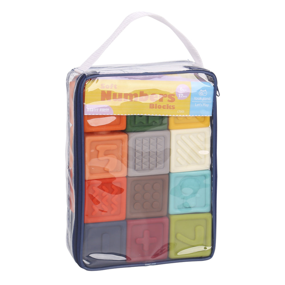 TookyToy - Let's Play - Soft Numbers Blocks Set - Motherhood