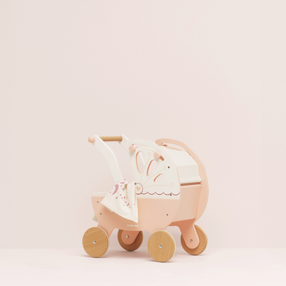 Le Toy Van - Wooden Retro Doll Pram