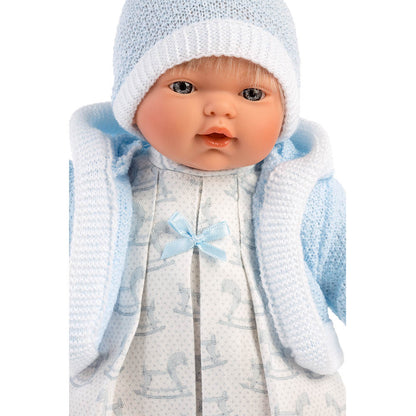 Llorens - Baby Boy Doll with clothing: Roberto - 33cm (Mechanism Optional)
