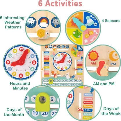 TookyToy - My First Calendar - Learning Calendar & Weather Chart