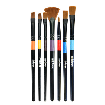 Mideer - Art Paint Brush Set - 7 Pieces