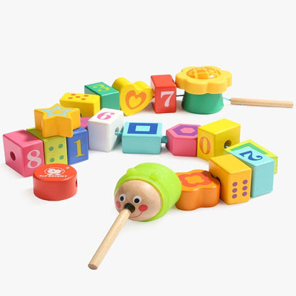 TopBright - Caterpillar Lacing Beads