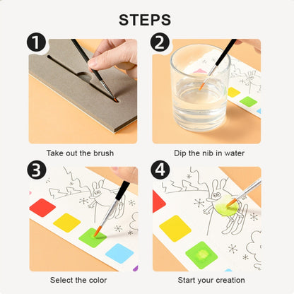 Mideer - Watercolour Painting Set - Travel Size - World Adventure