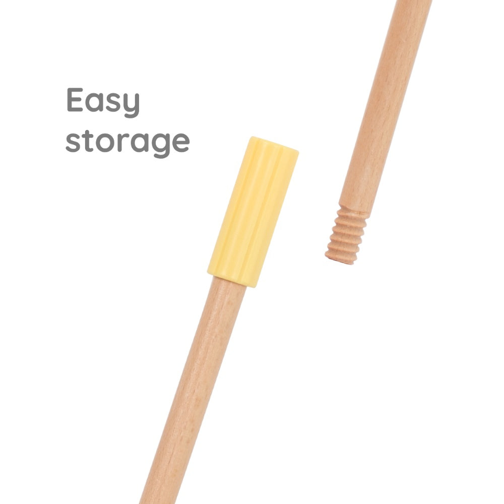 Classic World - Pull & Push Toy - Wooden Rainbow Roll