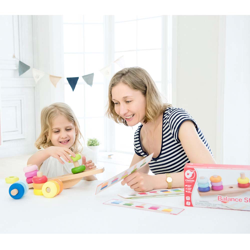 Classic World - Balance Stacking Game - 26pcs