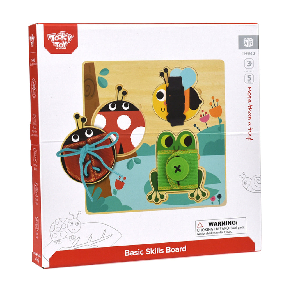 TookyToy - Basic Skills Busy Board - Motherhood