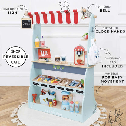 Le Toy Van - Wooden Shop & Cafe Market Stand