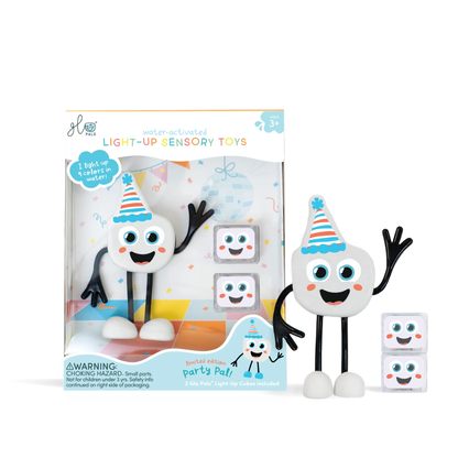Glo Pals - Water Activated Light-Up Sensory Toys - Party Pal
