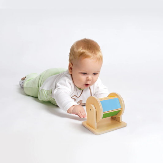 TookyToy - Montessori Activity Box The Sensory Baby Playset - 0-6 Months