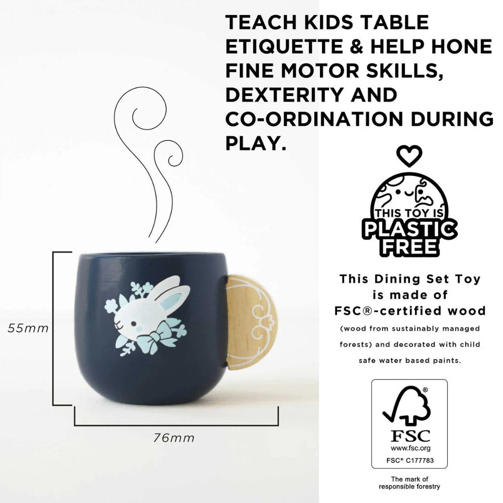 Le Toy Van - Wooden Cutlery & Dinner Set - 10pcs