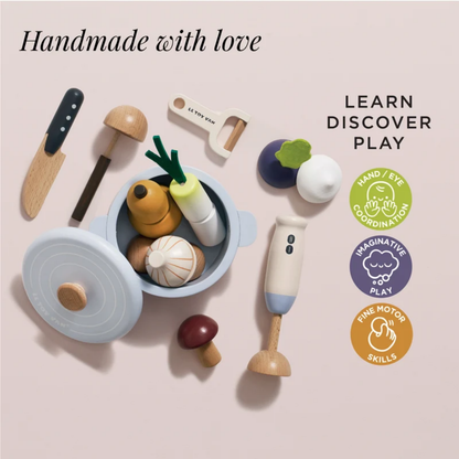 Le Toy Van - Soup & Utensil Wooden Toy Set