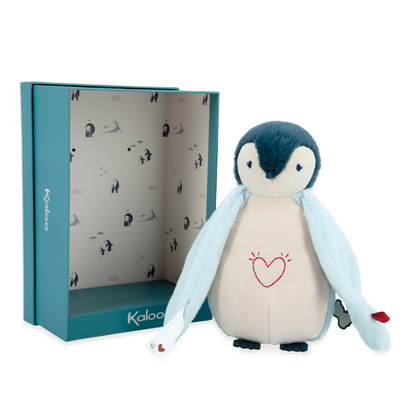 Kaloo - Blue Penguin Night Light Soft Toy