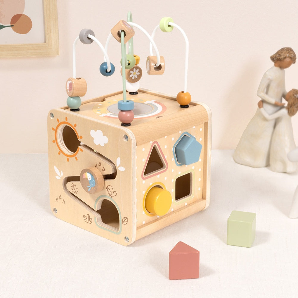 TookyToy - Nature Play Cube Activity Toy