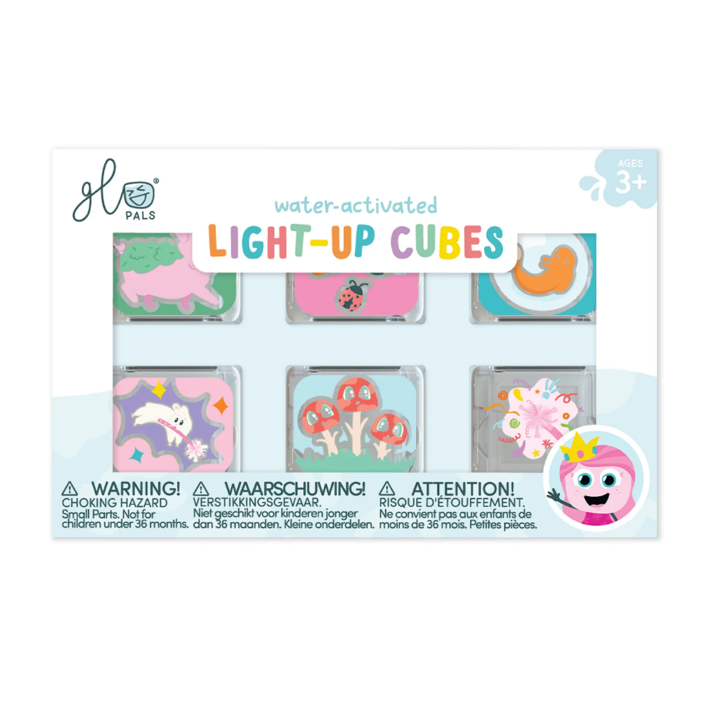 Glo Pals - Water Activated Light-Up Sensory Toys - Princess Ida (6 Pack)