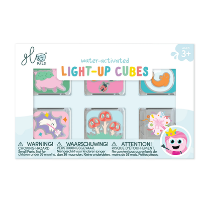 Glo Pals - Water Activated Light-Up Sensory Toys - Princess Ida (6 Pack)