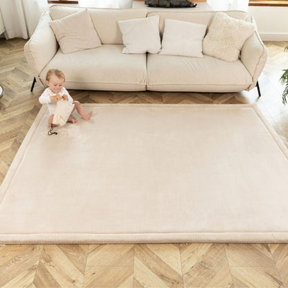 Hakuna Matte - CloudSoft Play Mat Carpet - Beige 200 x 150 x 2.5 cm