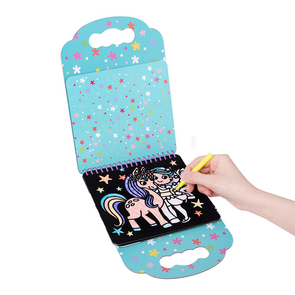TookyToy - Velvet Coloring Kit - Unicorn - Motherhood