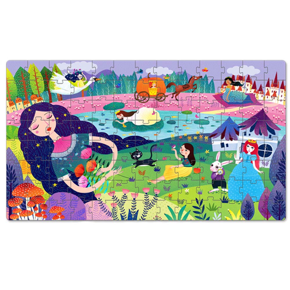 Mideer - Gift Box Jigsaw Puzzle for Kids - Sleeping Beauty - 104 Pieces